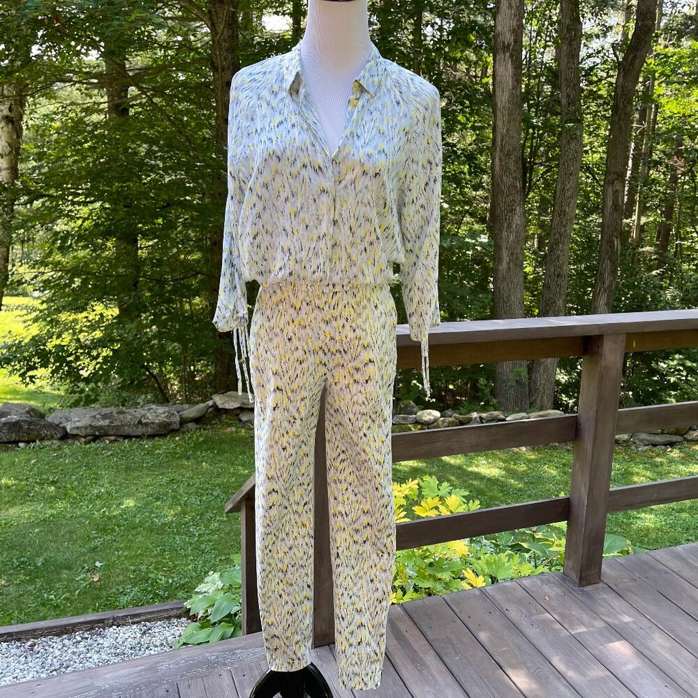 ZARA *** SALE *** 2 Piece Matching Set Bouse and Pant
